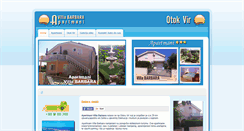 Desktop Screenshot of apartmanivillabarbara.com